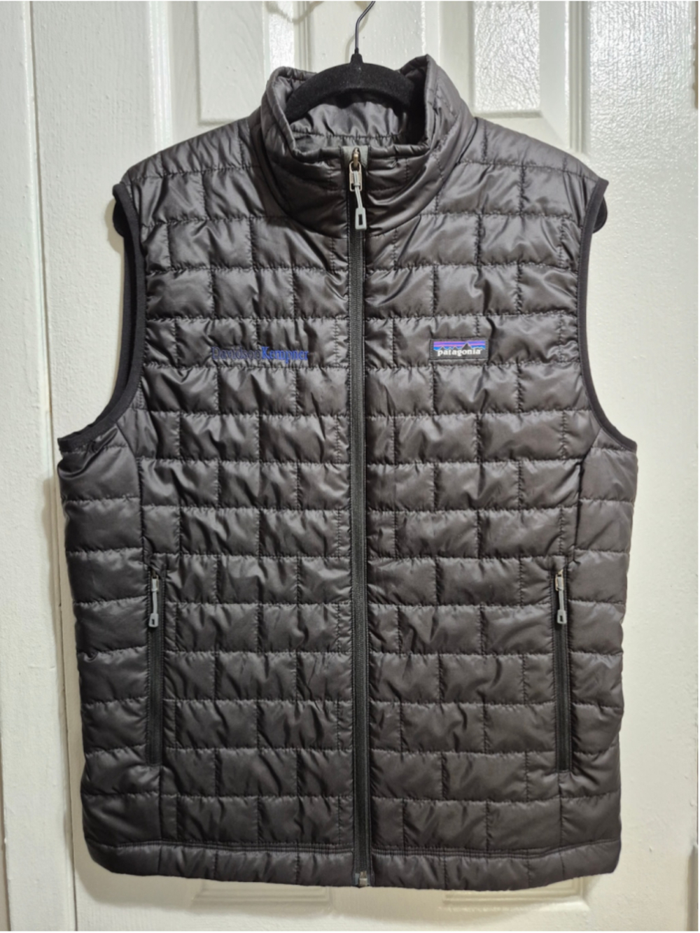 Men's Patagonia Quilted Vest Black Size M
